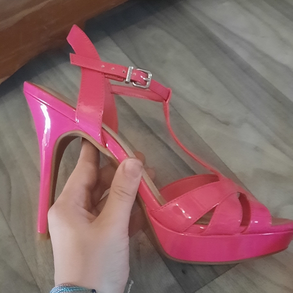gianni bini pink high heels - Picture 4 of 12